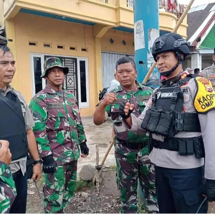 Tim Gabungan Polda Bengkulu, Polres dan Kodim 0409 Rejang Lebong Gerbek Besar-besaran di Palak Curup Provinsi Bengkulu