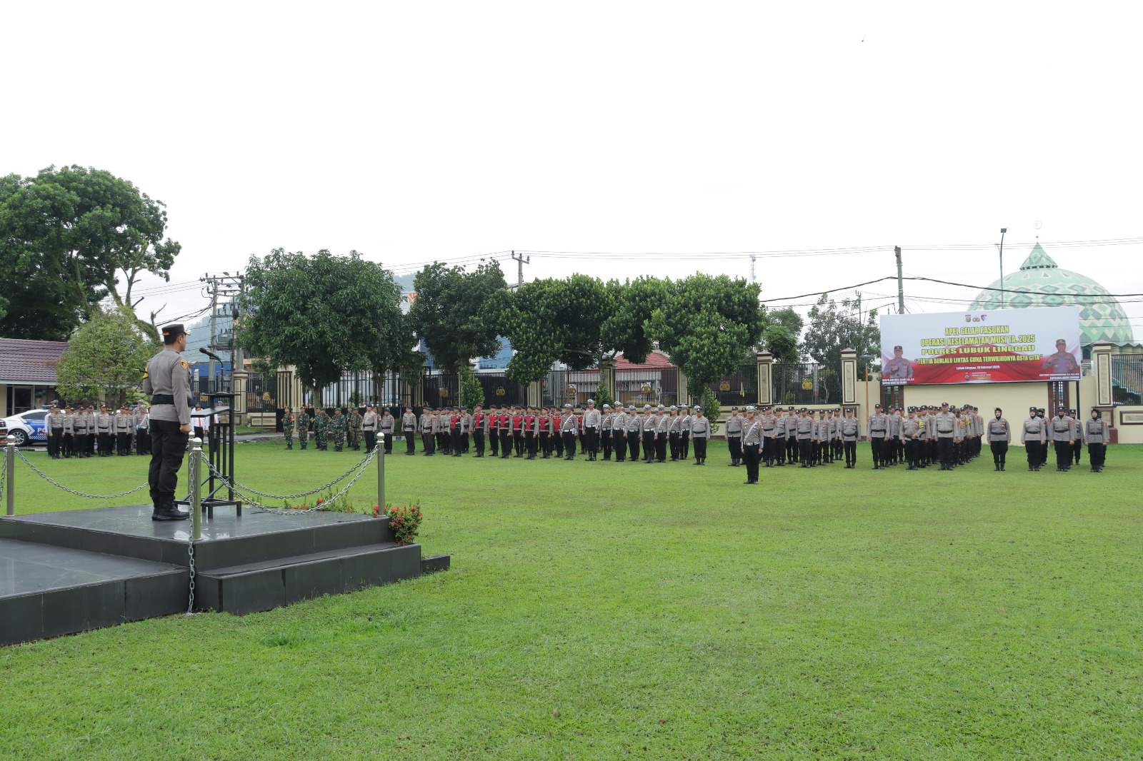 Polres Lubuklinggau Gelar Apel Pasukan Operasi Keselamatan 2025