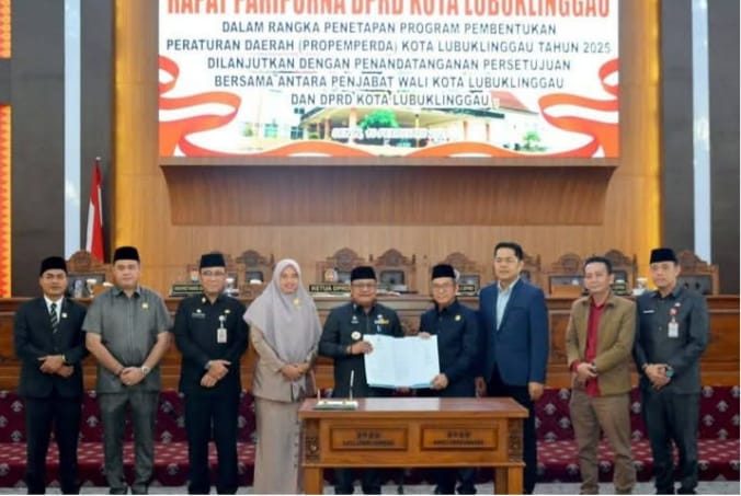 Pemkot Dan DPRD Kota Lubuklinggau Setujui 15 Propemperda