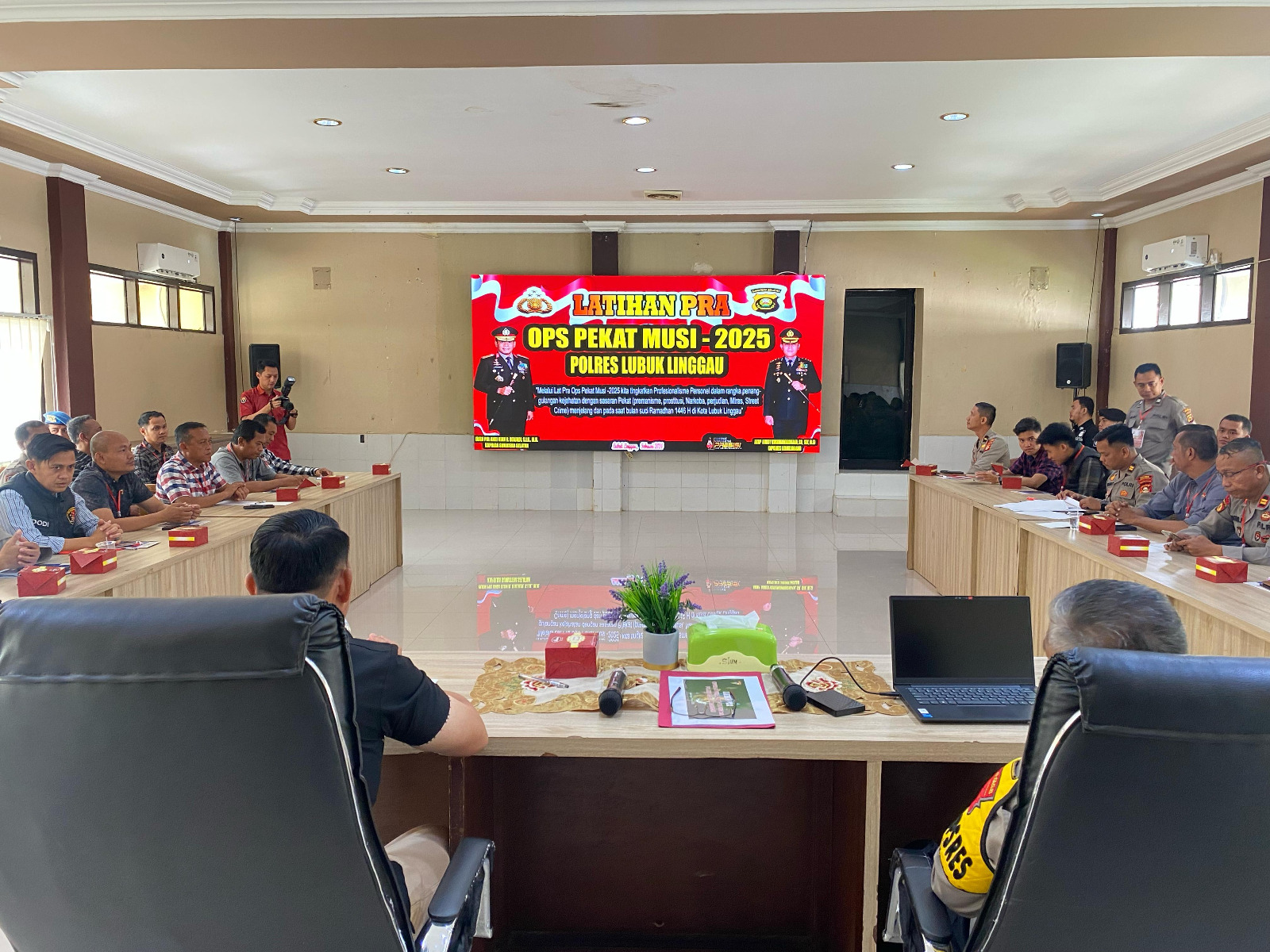 Polres Lubuk Linggau Gelar Pra Operasi Pekat Musi 2025