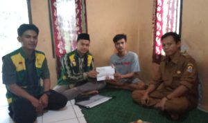 Pikri Romadon Terima Bantuan dari Baznas kabupaten Lebak