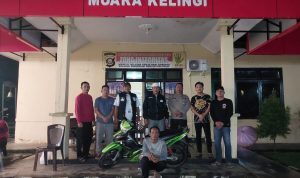 Curi Motor Tetangga, Polsek Muara Kelingi Polres Musi Rawas Borgol JN
