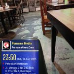 BERSEBELAHAN RUMAH IBADAH WARGA MEMPERTANYAKAN IZIN SIUP MB SERTA SKPL DAN IZIN HO CAFE NEW GREEN CORNER 