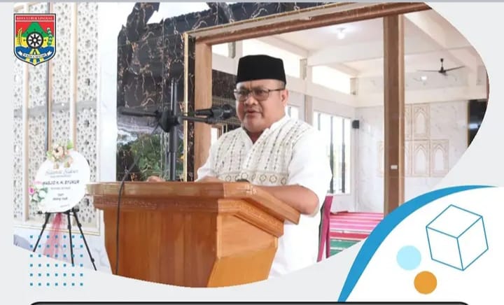 Sekda Resmikan Masjid HM Syukur Kelurahan Sukajadi