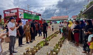 Langka!! Pemkab Way Kanan Operasi Pasar Gas LPG 3 Kg 