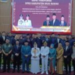 DPRD Kabupaten Musi Rawas Provinsi Sumatera Selatan menggelar Rapat Paripurna Istimewa