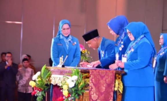 RNG Resmi Jabat Ketua TP PKK Kabupaten Musi Rawas Untuk Kedua Kalinya Sekaligus Ketua Tim Pembina Posyandu Kabupaten Musi Rawas Periode 2025-2030