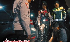 Razia Cipta Kondisi Multi Sasaran, Polres Kediri Kota Amankan 1 Airsoft Gun dan 91 Bukti Terkait Pelanggaran Lalu Lintas