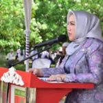 Hj. Ratna Machmud secara resmi membuka manasik haji bersama anak PAUD se-kabupaten Musi Rawas