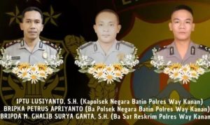 Tiga Polisi Way Kanan Tewas Tertembak Saat Gerebek Judi Sabung Ayam Tiga Polisi Way Kanan Tewas Tertembak Saat Gerebek Judi Sabung Ayam