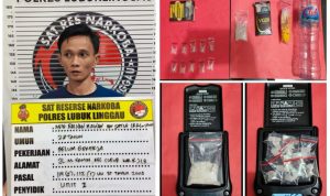 Pengedar Sabu Asal Curup Ketangkap Bawa Sabu di Hotel