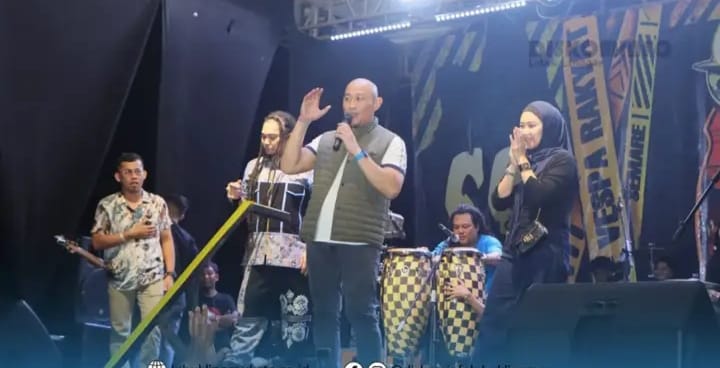 Wali Kota Lubuk Linggau Hadiri Malam Puncak Semare Vespa Rakyat 2025