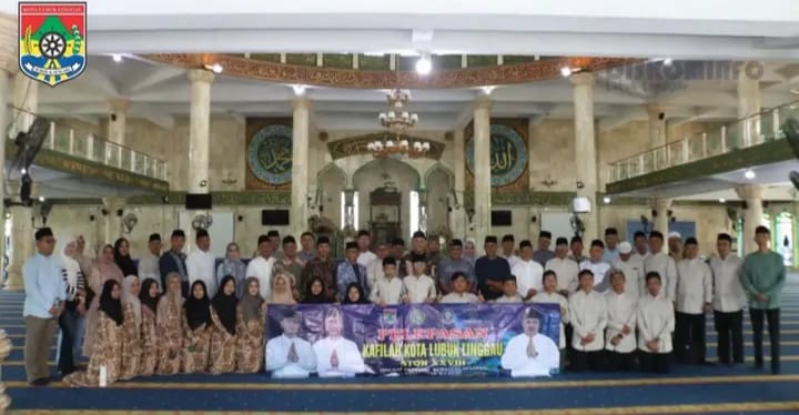 Wako Lepas Kafilah Lubuk Linggau Mengikuti STQH XXVIII Tingkat Provinsi Sumsel