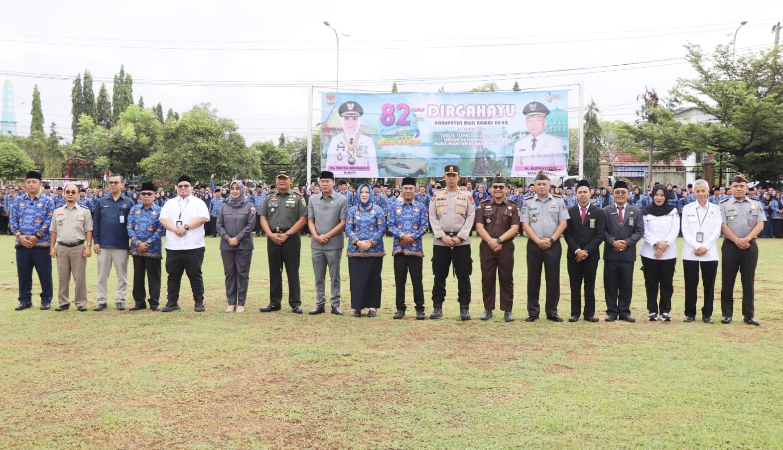 Tingkatkan Sinergitas, Kapolres Musi Rawas Hadiri Hari Jadi Ke-82 Kabupaten Musi Rawas