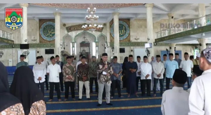 Wako Lepas Kafilah Lubuk Linggau Mengikuti STQH XXVIII Tingkat Provinsi Sumsel