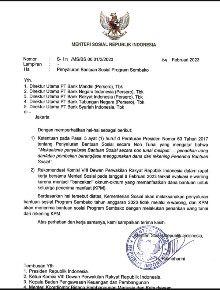 Wow !! Warga Diwajibkan Belanja Di E Warung Diduga Desa Karang Raja Kangkangi Peraturan Kemensos