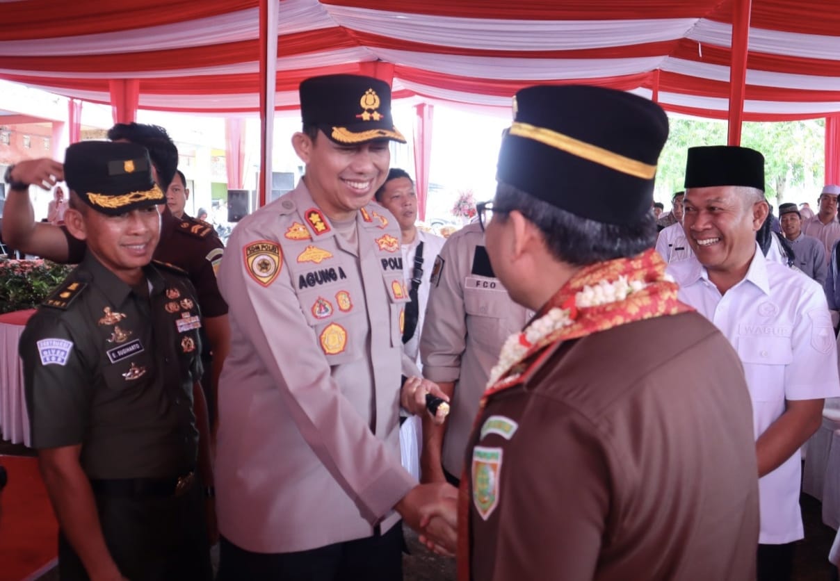 Kapolres Musi Rawas Hadiri Kunker Kejati Sumsel, Kejati : Terima Kasih Polres Musi Rawas, Karena Sinergitas Berjalan Dengan Baik