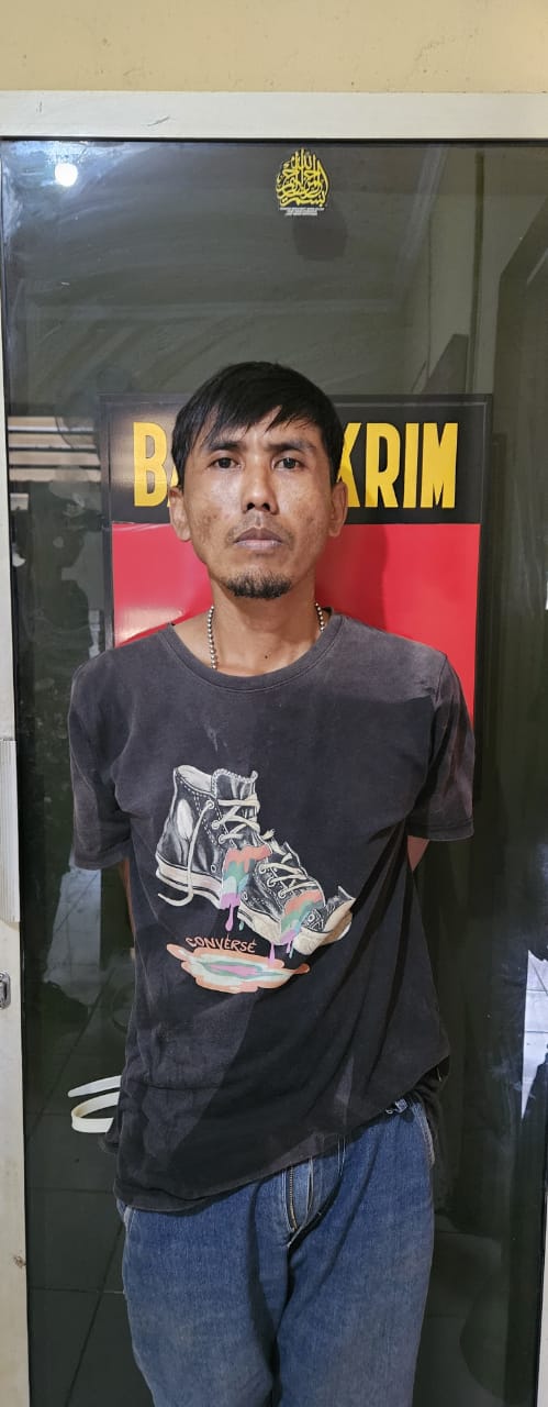 Team Landak Sat Reskrim Polres Musi Rawas Berhasil Amankan Pelaku Kepemilikan Sajam Tanpa Hak dalam Giat Ops Sikat Musi I 2025