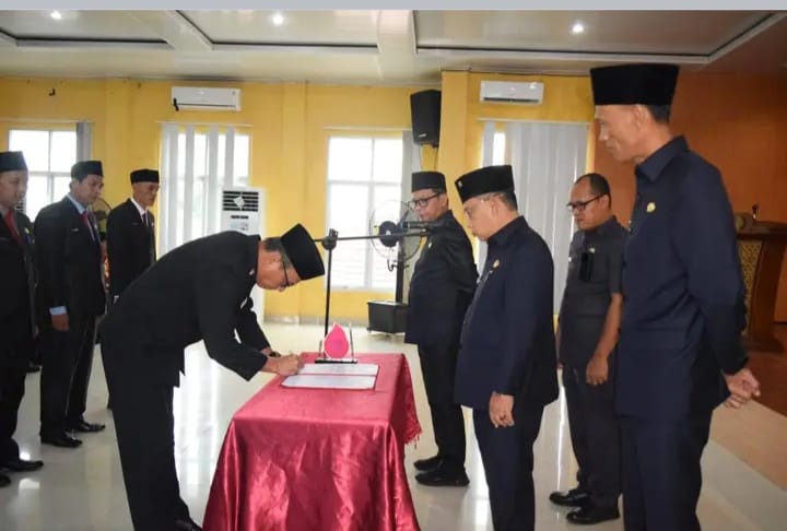 Tujuh Pejabat Esselon II di Lingkungan Pemkab Muratara Dilantik