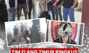 Dalam Operasi Sikat I Musi 2025, Tim Elang Timur Unit Reskrim Polsek Lubuk Linggau Timur I Amankan Tersangka Curat