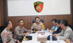 Penuh Keakraban, Kapolres Musi Rawas Sambut Langsung Audiensi LSM Jurnalis Bersatu