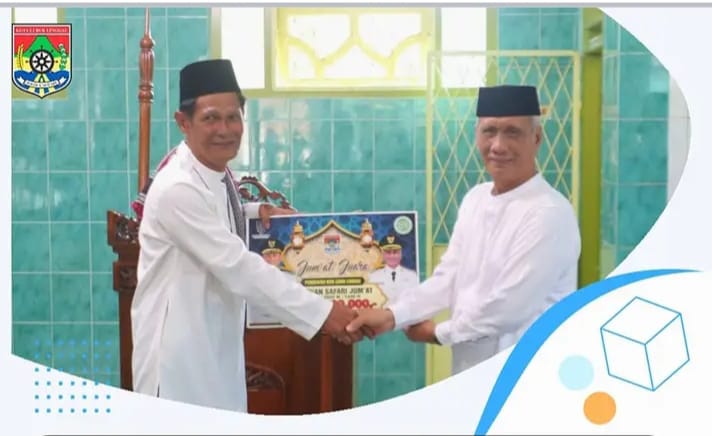 Wakil Wali Kota Safari Jumat di Masjid Al Falah, Sampaikan Program Unggulan Linggau Juara