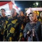 Wali Kota dan Ketua TP PKK Kota Lubuk Linggau Hadiri Pembukaan Festival Sriwijaya XXXIII Tahun 2025