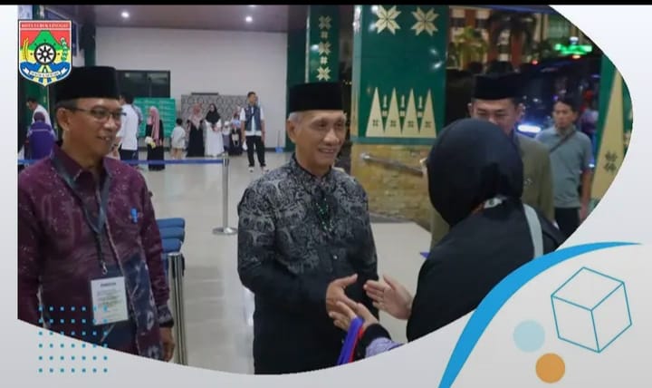 Wakil Wali Kota Lubuk Linggau Sambut Kedatangan JCH di Asrama Haji Palembang