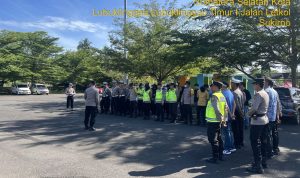 Polres Lubuklinggau Dan Polda Sumatra Selatan Kerakan Pasukan Satu Kompi ,Amankan Acara Festival Dangdut Festival 2025