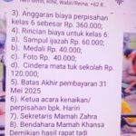 Diduga SDN Parungsari 2: Memungut Iuran Perpisahaan: Sudah Jelas Itu Melanggar Himbowaan dari Gubernur 