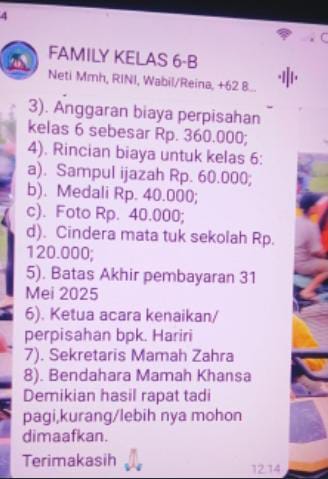 Diduga SDN Parungsari 2: Memungut Iuran Perpisahaan: Sudah Jelas Itu Melanggar Himbowaan dari Gubernur 