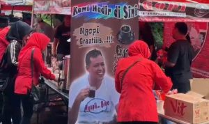 Komunitas Ngopi Broo Hadir Menyediakan 1000 Cangkir Ngopi Gratis Di Hari Pancasila Dan Hari Lahirnya Bung Karno (Bapak Proklamator) RI
