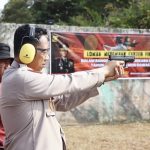 Ajang Asah Kemampuan Menembak, Kapolres Musi Rawas Gelar Lomba Menembak Hari Bhayangkara ke-79