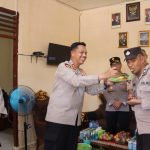 Kapolres Musi Rawas Bersama Kapolsek Muara Lakitan Lakukan Peletakan Bantu Pertama Pembangunan Musala Pospol Marga Baru