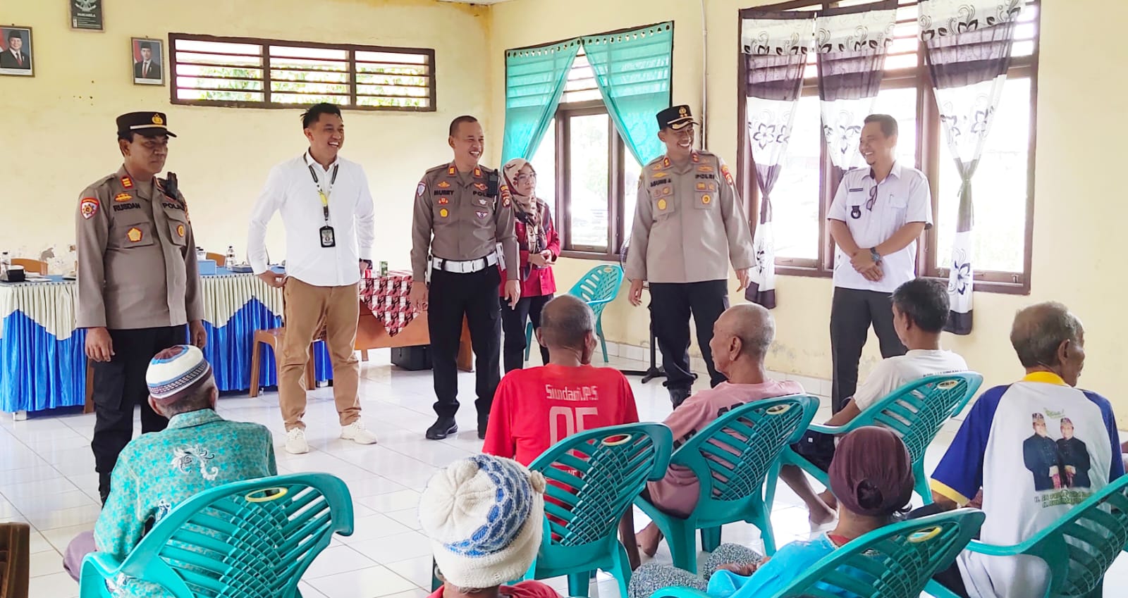 Polri Untuk Masyarakat, Polres Musi Rawas Gelar Pengobatan Gratis di Panti Jompo Warnai Hari Bhayangkara ke-79