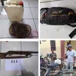 Polres Musi Rawas Amankan Pelaku Kepemilikan Senjata Api Ilegal dan Pencurian Solar di Kawasan HTI