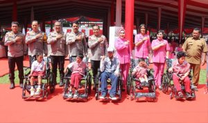Kapolda Sumsel Ikuti Secara Virtual Bakti Kesehatan Bhayangkara Ke-79 & HKGB Ke- 73 Yang Dipimpin Kapolri