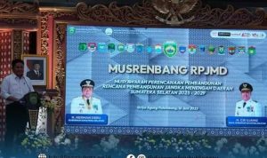 Wali Kota Lubuk Linggau Hadiri Musrenbang RPJMD Provinsi Sumsel 2025 – 2029