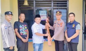 Operasi Senpi Musi 2025, Polsek Purwodadi Polres Musi Rawas Terima Sepucuk Penyerahan Senpira