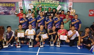 Semangat Hari Bhayangkara ke-79, Kapolres Hadir Langsung Tutup Turnamen Bulutangkis Kapolres Musi Rawas Cup