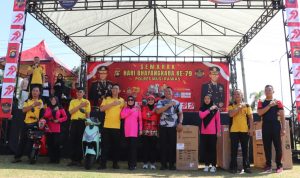 Semarakkan Hari Bhayangkara ke-79, Polres Musi Rawas Gelar Jalan Santai, Berbagai Macam Perlombaan dan Bagikan Doorprice Berhadiah