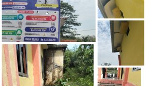 Miris Kondisi Kantor Desa Tabah Tengah Kecamatan Selangit Tak Terawat Hingga Jebol