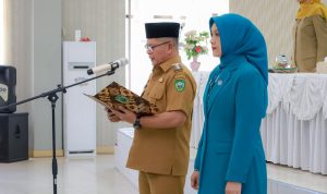 Lantik Pengurus PKK Yang baru , Bupati Welly Suhery Inginkan Peran Organisasi Bisa Lebih Baik
