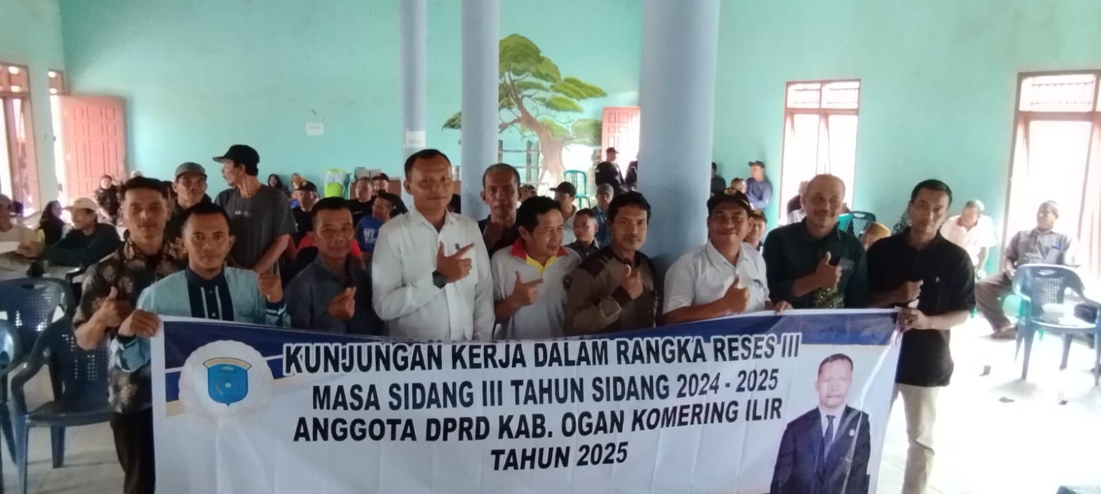 M. Mustamar Siap Memperjuangkan Aspirasi Dapil V Kecamatan Mesuji Raya Kabupaten OKI