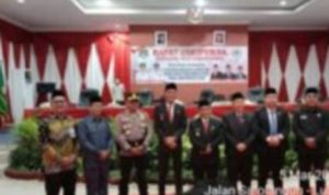 Rapat Paripurna DPRD Musi Rawas Utara Dengar Visi Dan Misi Bupati Terpilih 2025 – 2030