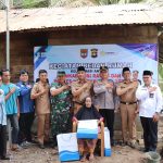 Kembali, Polres Musi Rawas Bersama Pemda Bedah Rumah Warga Desa Prabumulih I