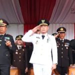 Upacara Penurunan Bendera HUT ke-80 RI di Lubuk Linggau Berlangsung Khidmat