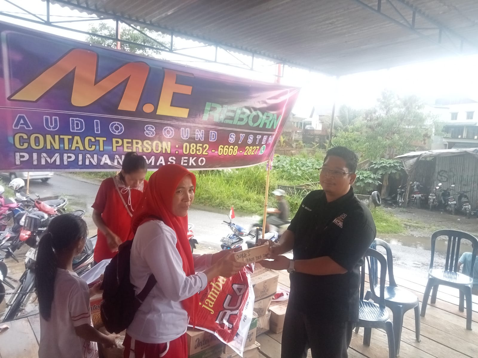 Jambu RCA dan relawan Silampari merayakan HUT RI ,ke 80