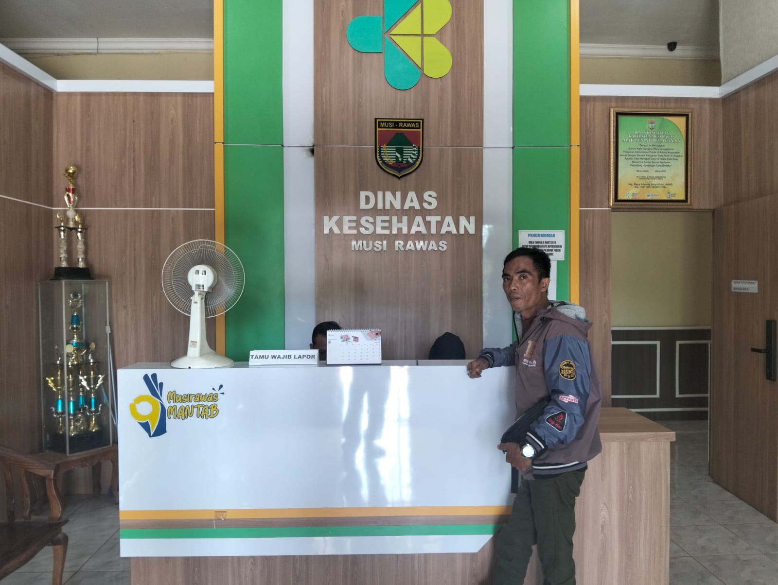 Ada Apa Dinas Kesehatan Musi Rawas ” Kalau Mau Ketemu Buat Janji Dulu “