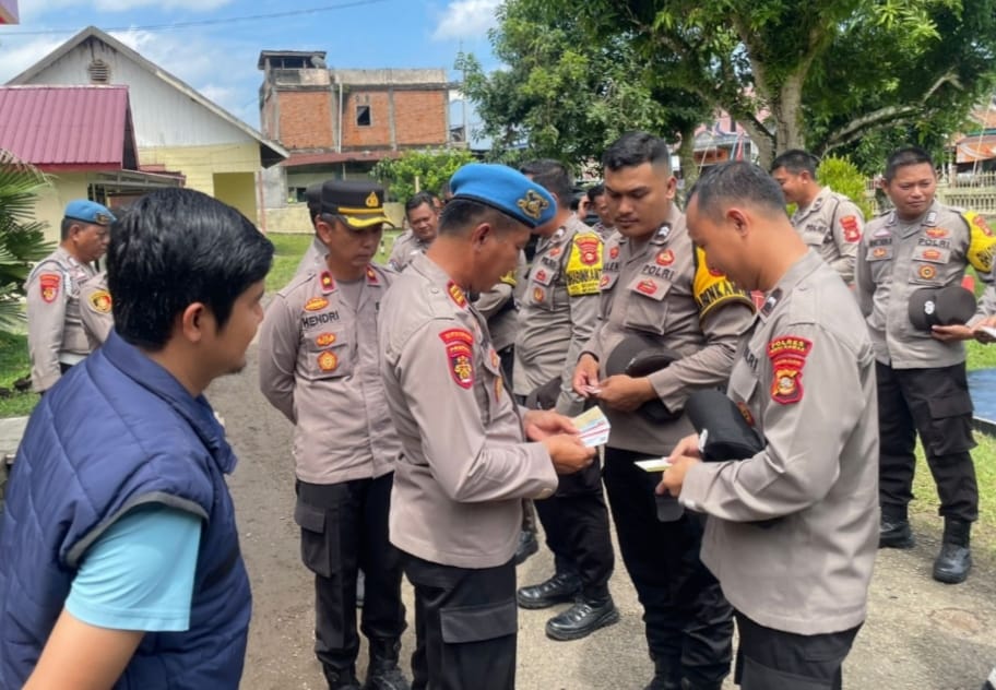 Tingkatkan Disiplin, Polres Musi Rawas Gelar Operasi Penegakan Ketertiban dan Disiplin di Polsek Jajaran